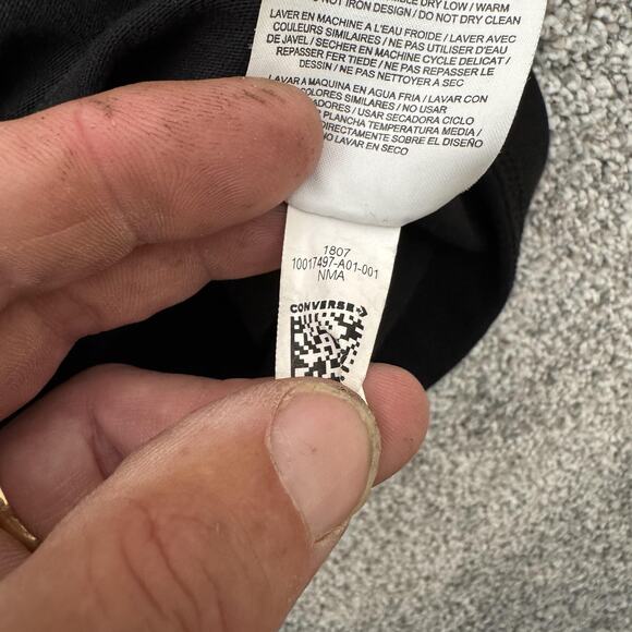 Converse Suns Shirt Mens XL Black Basketball Graphic Tee 90s Style Retro NBA - Picture 8 of 10